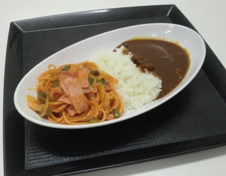 画像 市川PA おすすめメニュー ナポリタンカレー