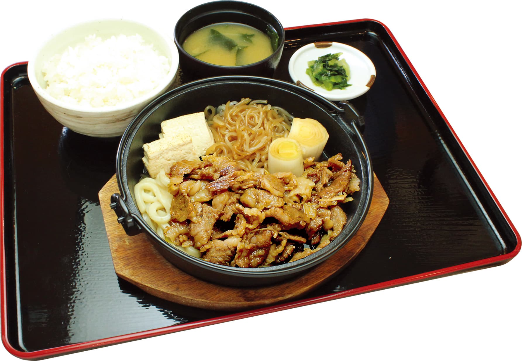 牛鍋定食の画像