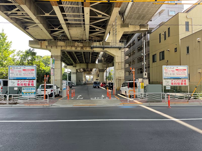 画像 駐車場 富岡