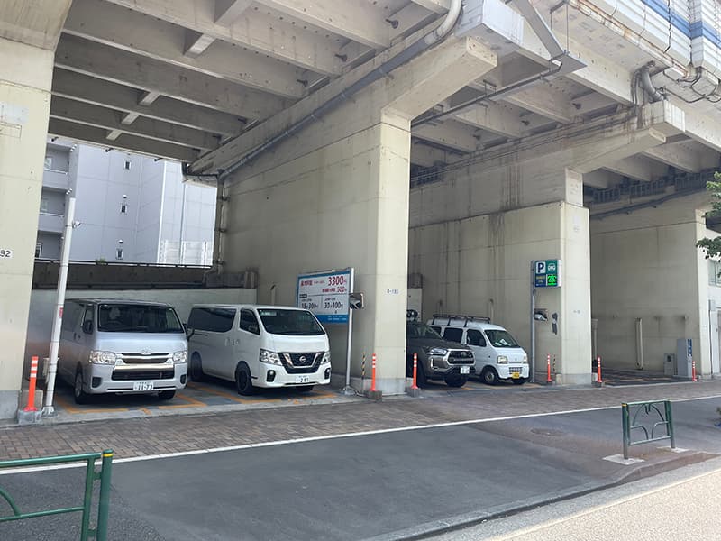 画像 駐車場 赤羽橋