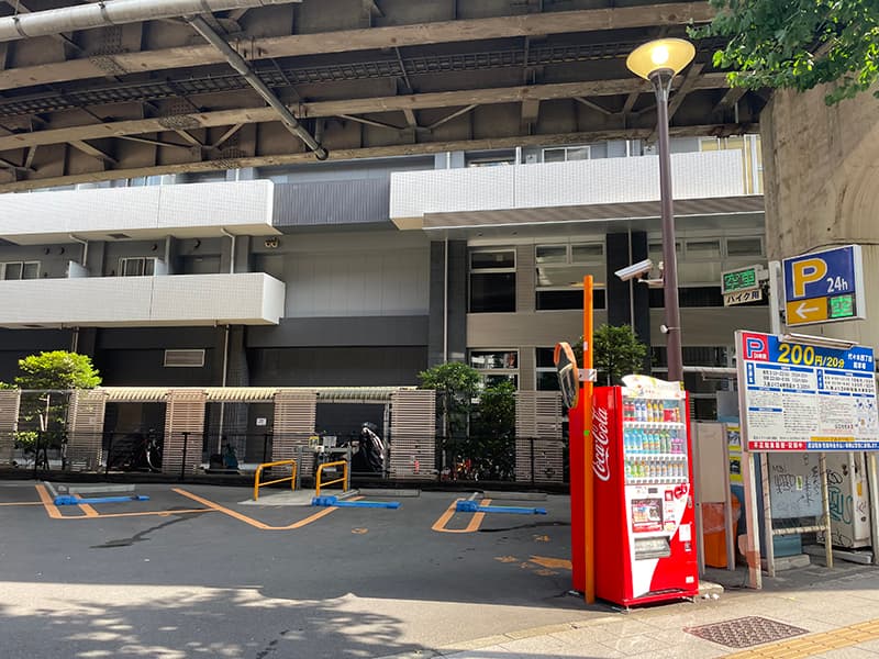 画像 駐車場 代々木四丁目