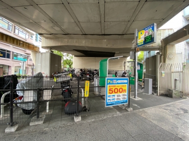 石川町駅前自動二輪車（時間貸）