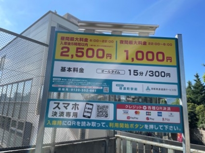 信濃町駅前駐車場